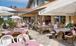 Bacherer Musi Brunnlechner Terrasse Gasthof Brunnlechner
